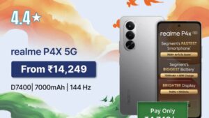 Flipkart Republic Sale—Buy Realme P4x 5G At Just Rs 14999 with Fast Charging Support