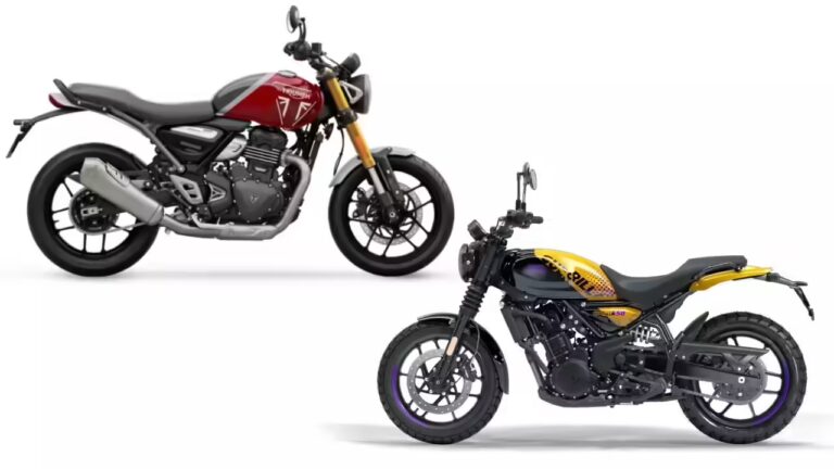 Royal Enfield Guerrilla 450 vs Triumph Speed 400