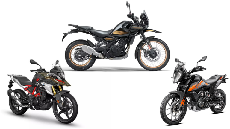 Royal Enfield Himalayan 450 vs KTM 390 Adventure vs BMW G 310 GS