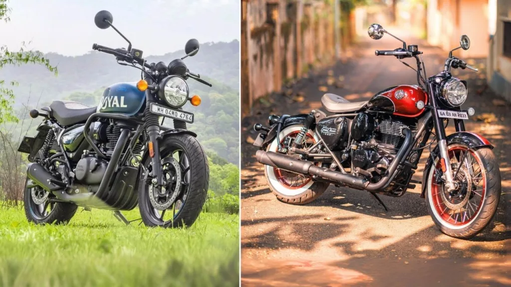 Royal Enfield Hunter 350 vs Goan Classic 350 – Bikes with Same Engine, Totally Different Soul