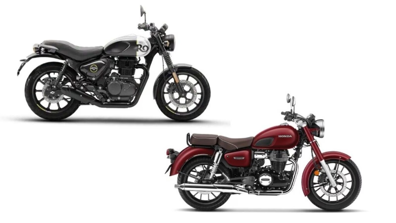 Royal Enfield Hunter 350 vs...