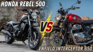 Royal Enfield Interceptor Bear 650 vs Honda Rebel 500 – Engine Feel & Touring Comfort