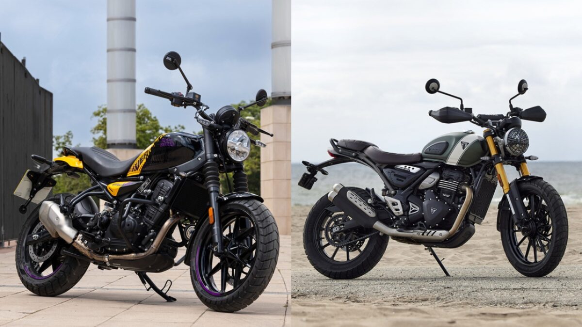 Royal Enfield Scrambler 450 vs Triumph Scrambler 400X