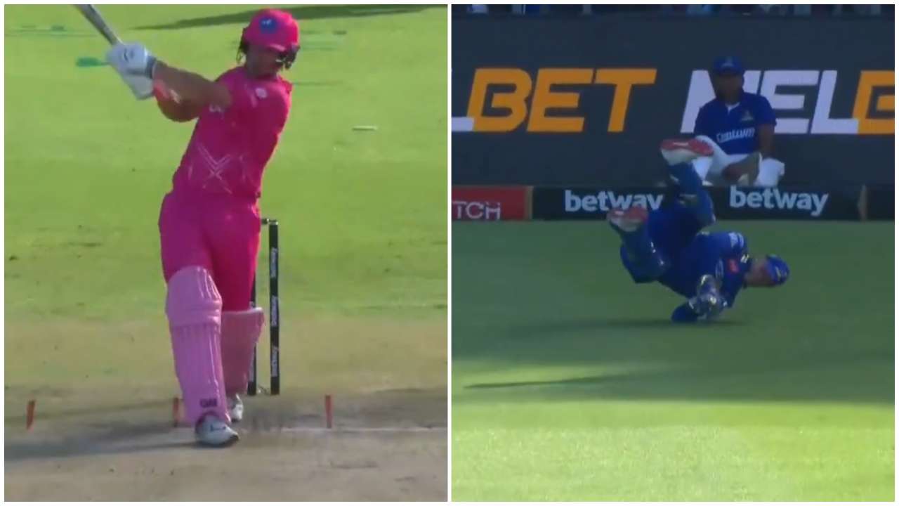 Watch— Ryan Rickelton’s viral diving...