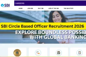 SBI Circle Based Officer Recruitment 2026