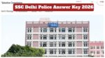 SSC Delhi Police Answer Key 2026