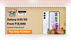 Samsung Galaxy A35—Buy This Phone for Just Rs 18000; Order Now With Best offers!