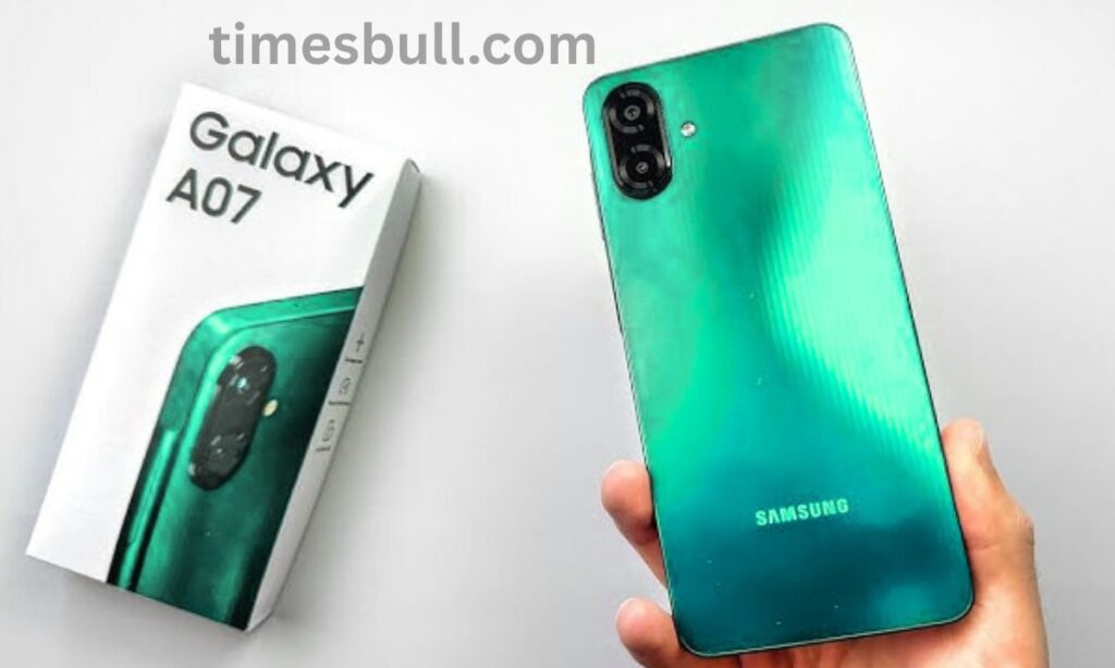 Samsung Galaxy A07 5G launched with a 120Hz display and 6000mAh battery