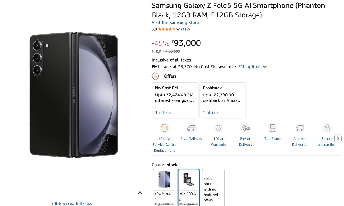 Samsung Galaxy Z Fold 5