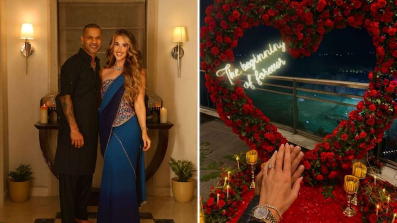 Shikhar Dhawan Engagement