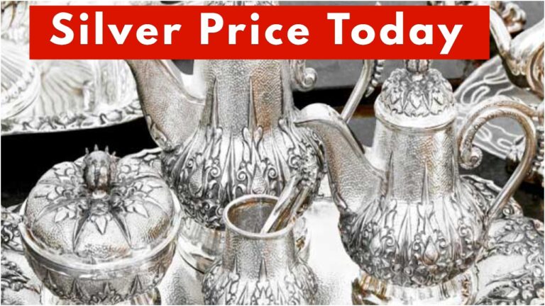 Silver Rates Today – Find out the latest price of 1 kg silver in 10 major cities