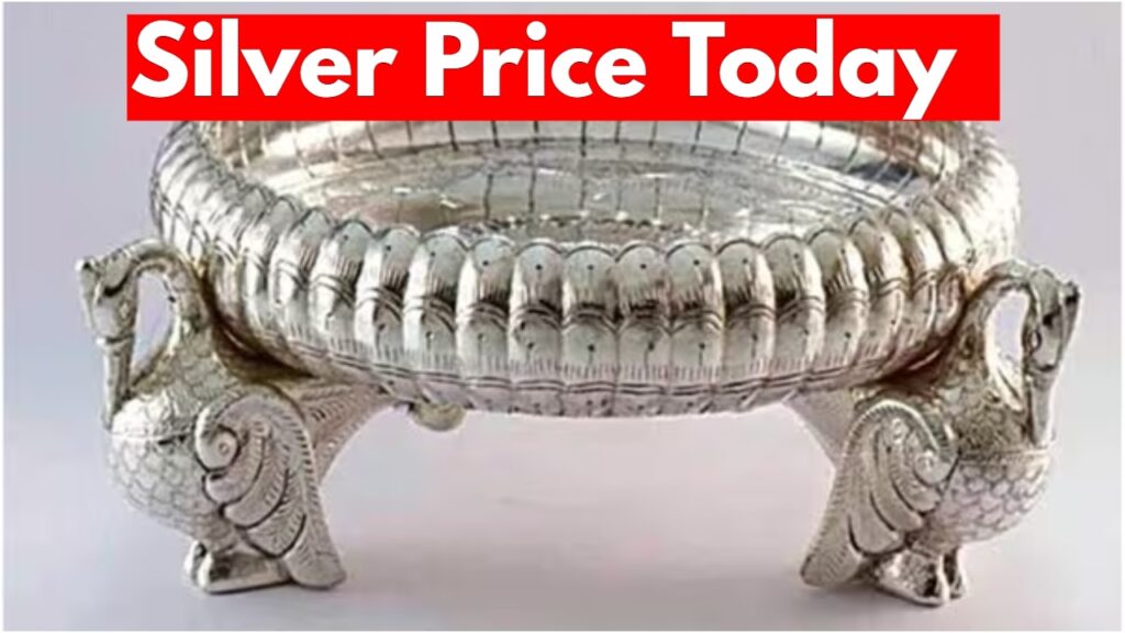 Silver Rates Today – Check out the latest 1 kg silver price in 12 cities