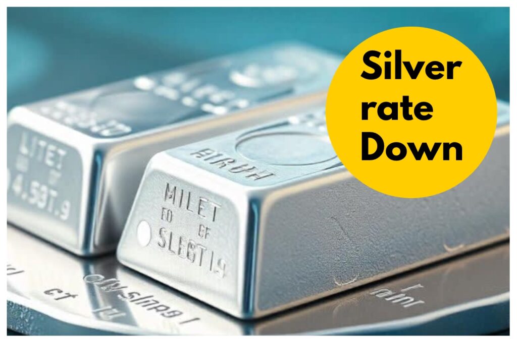 Silver Rate Down – Silver Drops ₹5,000, Check City – Wise 1kg Pirces on Republic Day