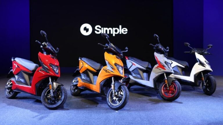 Simple Ultra Electric Scooter Launch – India’s first e-scooter with 400 km range