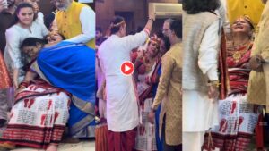 Sudha Chandran Gets Emotional During Bhajan Family Seen Consoling Her- Video Goes Viral Online