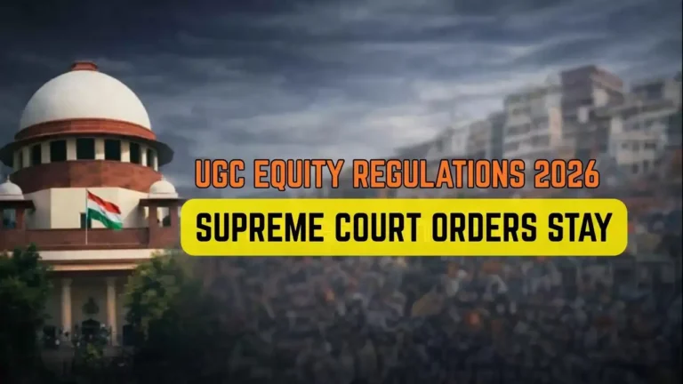 Supreme Court Stay 2026 UGC Equity