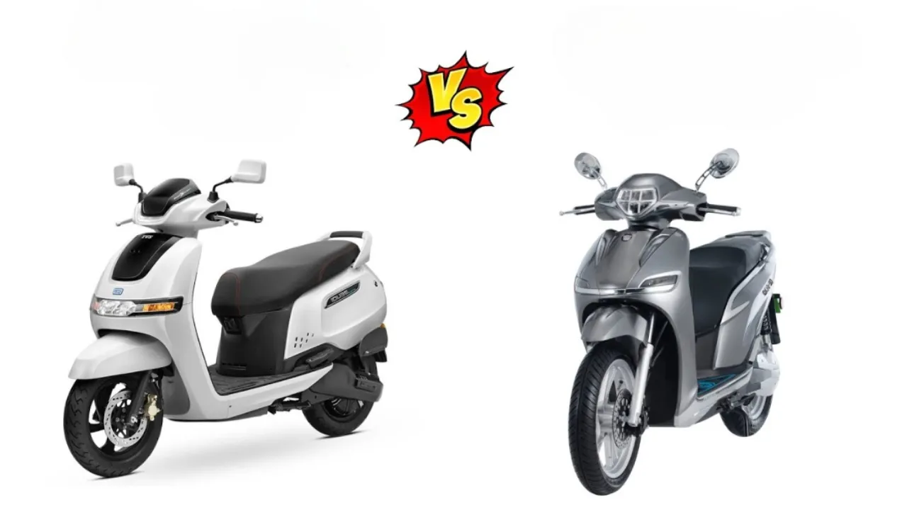 Suzuki Burgman Electric vs TVS iQube