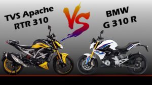 TVS Apache RTR 310 vs BMW G 310 R