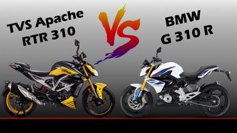 TVS Apache RTR 310 vs BMW G 310 R