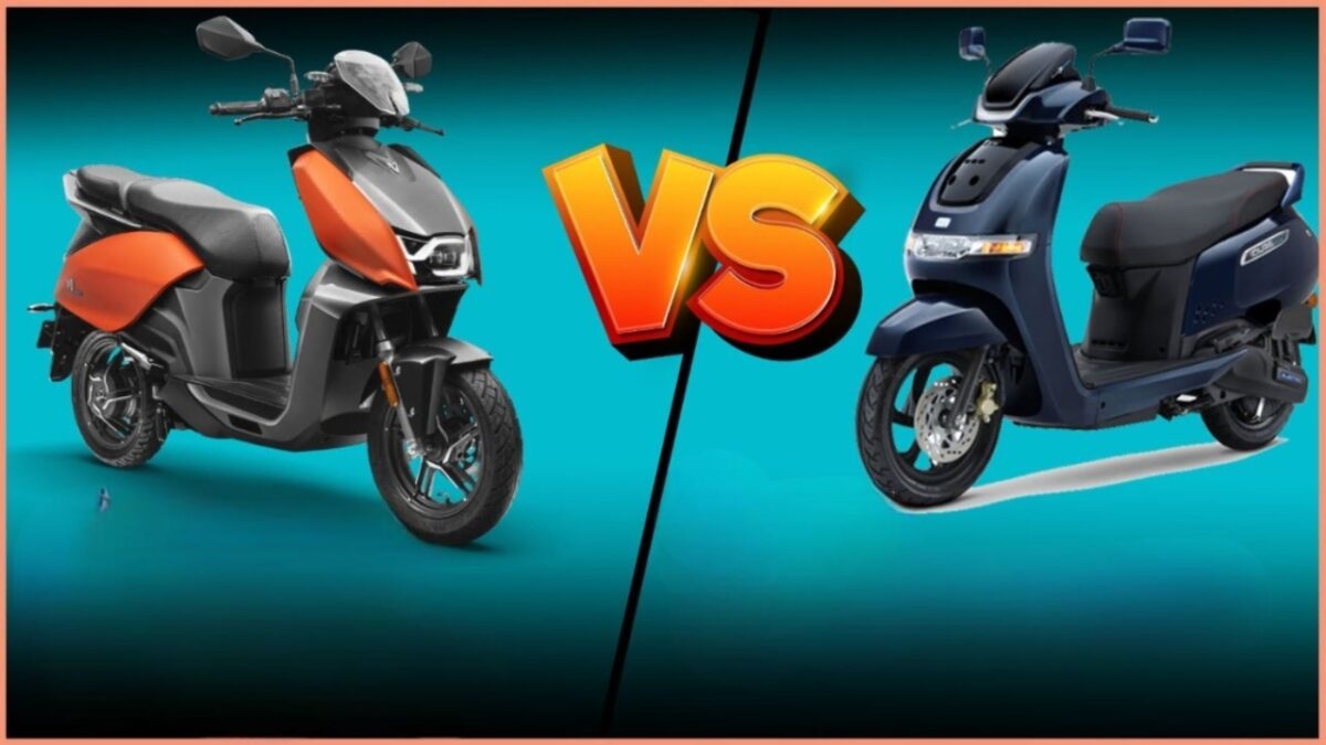 TVS Jupiter Electric vs Hero Vida V1