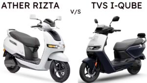TVS iQube vs Ather Rizta – Range, Charging Time & Daily Ride Comparison
