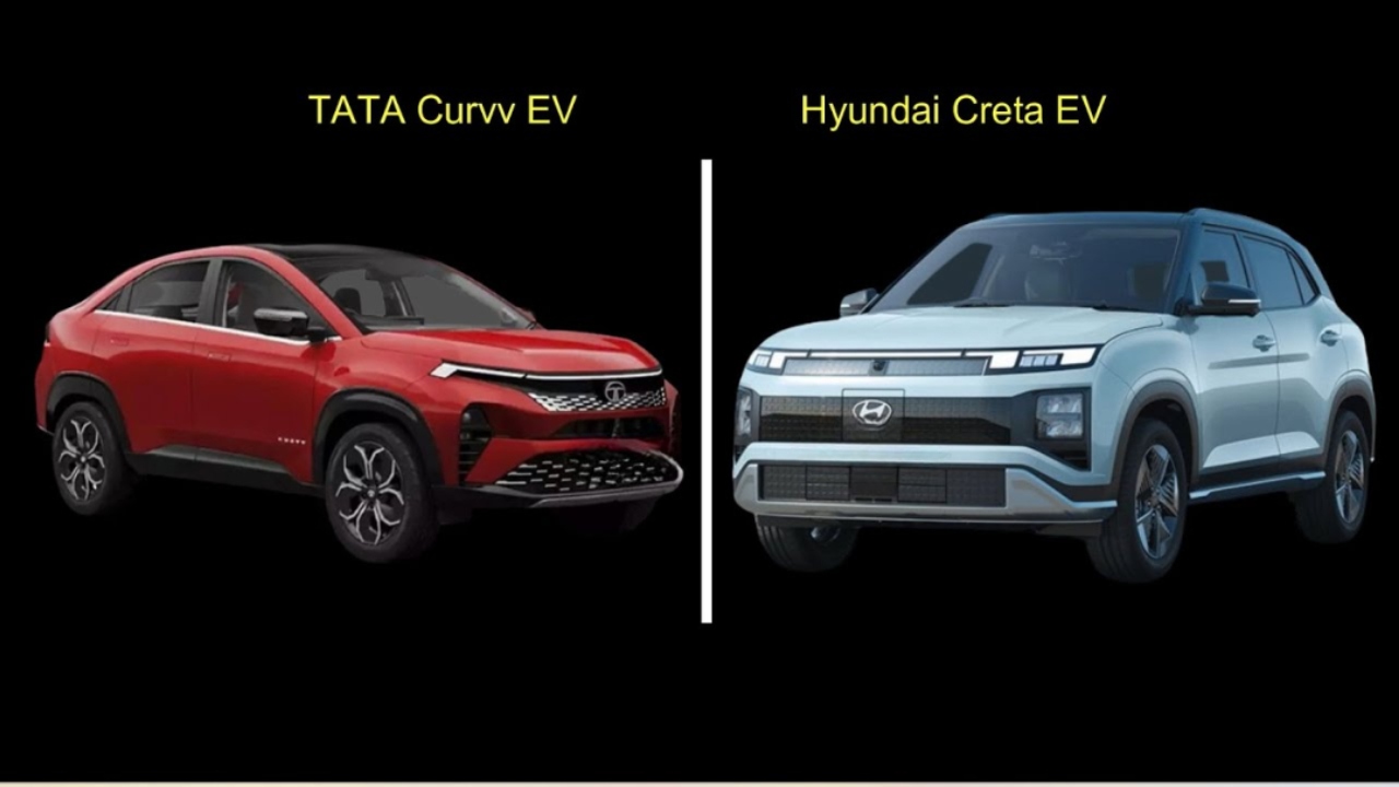 Tata Curvv EV vs Hyundai Creta EV