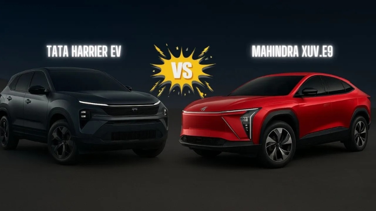 Tata Harrier EV vs Mahindra...