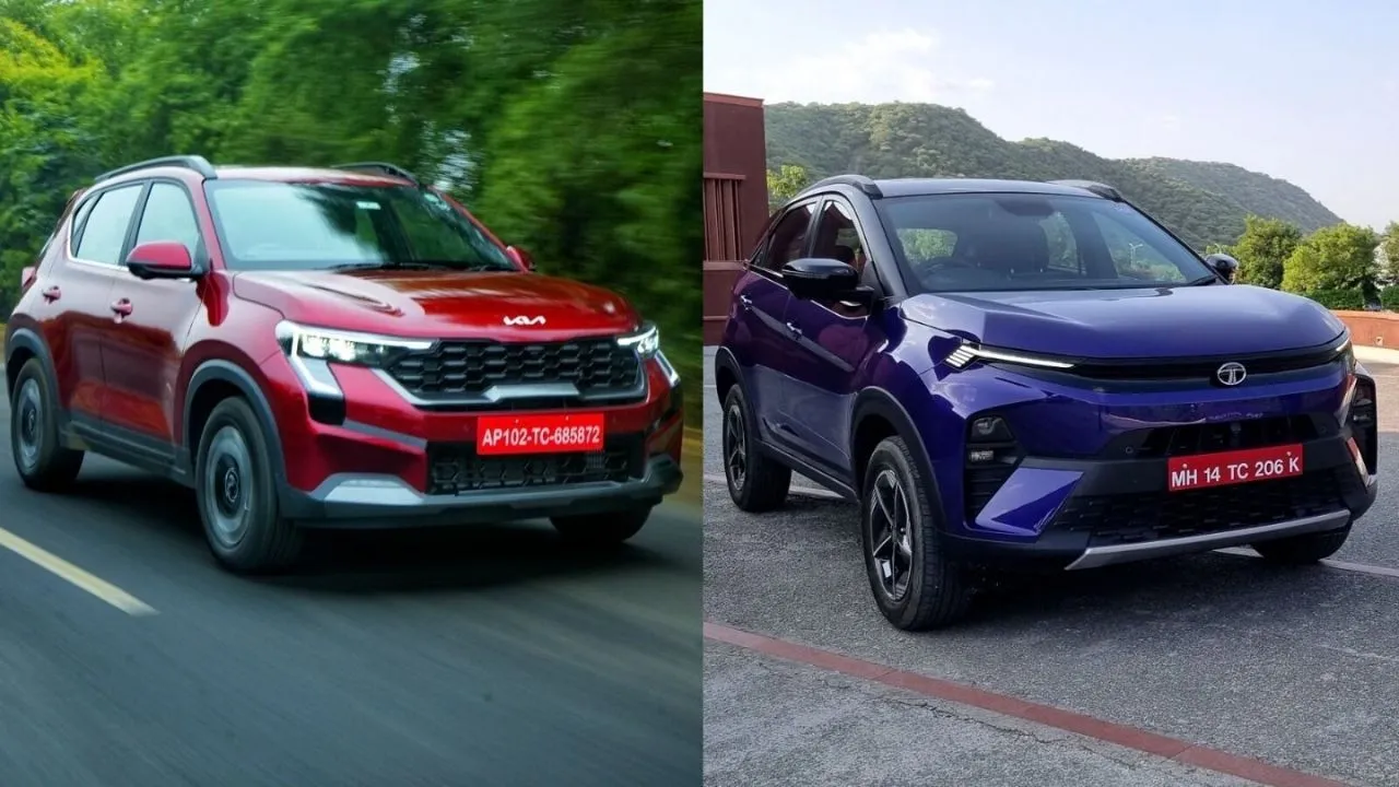 Tata Nexon Vs Kia Sonet