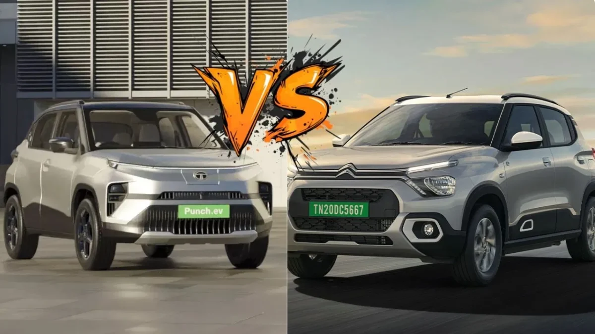 Tata Punch EV vs Citroen eC3