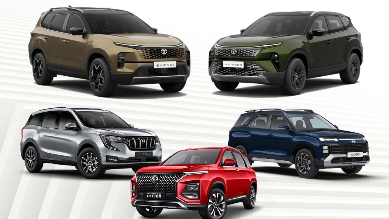 Tata Safari Petrol vs Rivals...