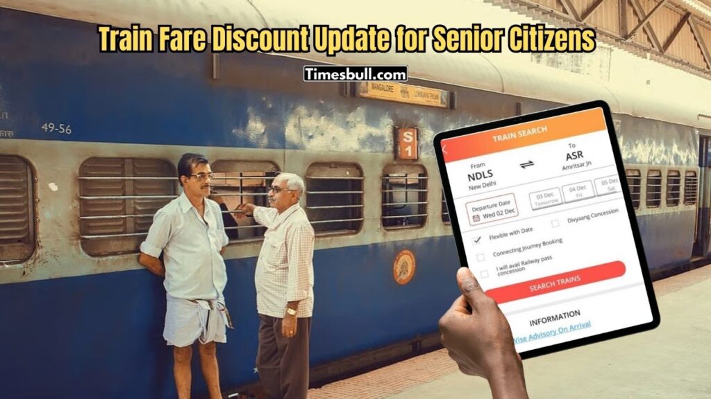 Train Fare Discount: Will senior citizens get 50% discount on train tickets? Know details