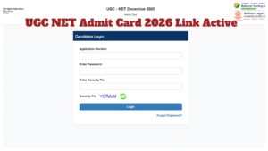 UGC NET Admit Card 2026 Link Active – Download Hall Ticket for Jan 3, 5, 6, and 7 Exams at ugcnet.nta.nic.in