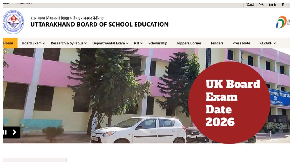 UK Board Exam Date 2026 – Uttarakhand Class 10th & 12th Exams to Begin Feb 21; Check Schedule at ubse.uk.gov.in