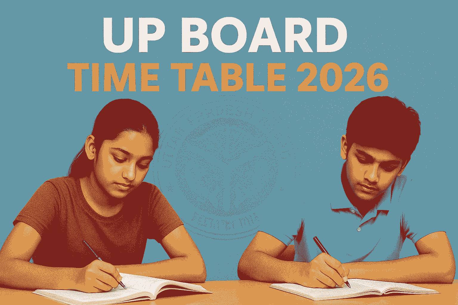 UP Board Time Table 2026 Updated