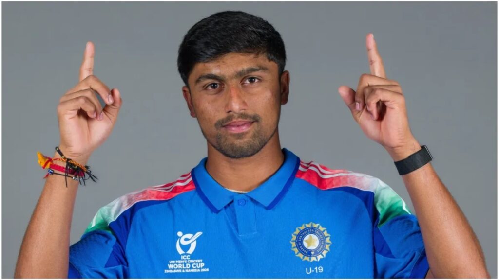 Under 19 World Cup 2026 – Henil Patel sets a record, grabs so many wickets in his very first match