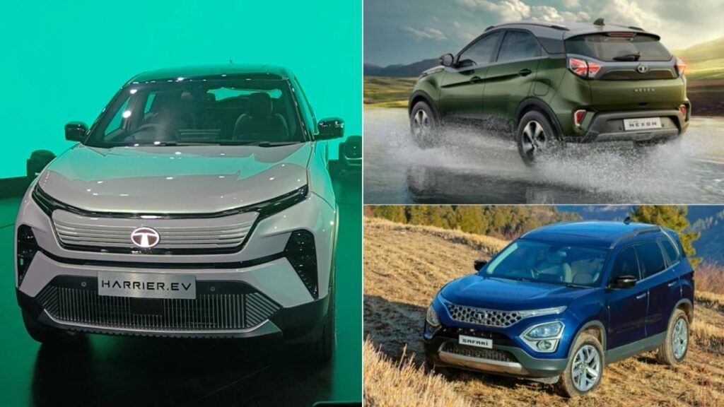 4 New Tata SUVs are coming to India in 2026 – 3 Powerful EVs and 1 powerful ICE model