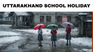 Uttarakhand School Holiday Today – Schools Closed in Several Districts Due to Rain Snow