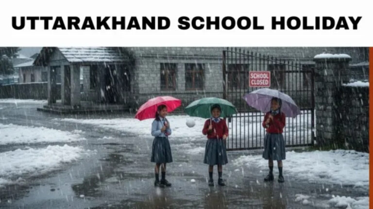 Uttarakhand School Holiday Today