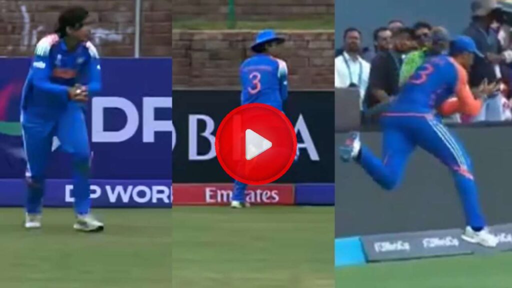 Watch— Vaibhav Suryavanshi takes Suryakumar Yadav like catch to win World Cup match