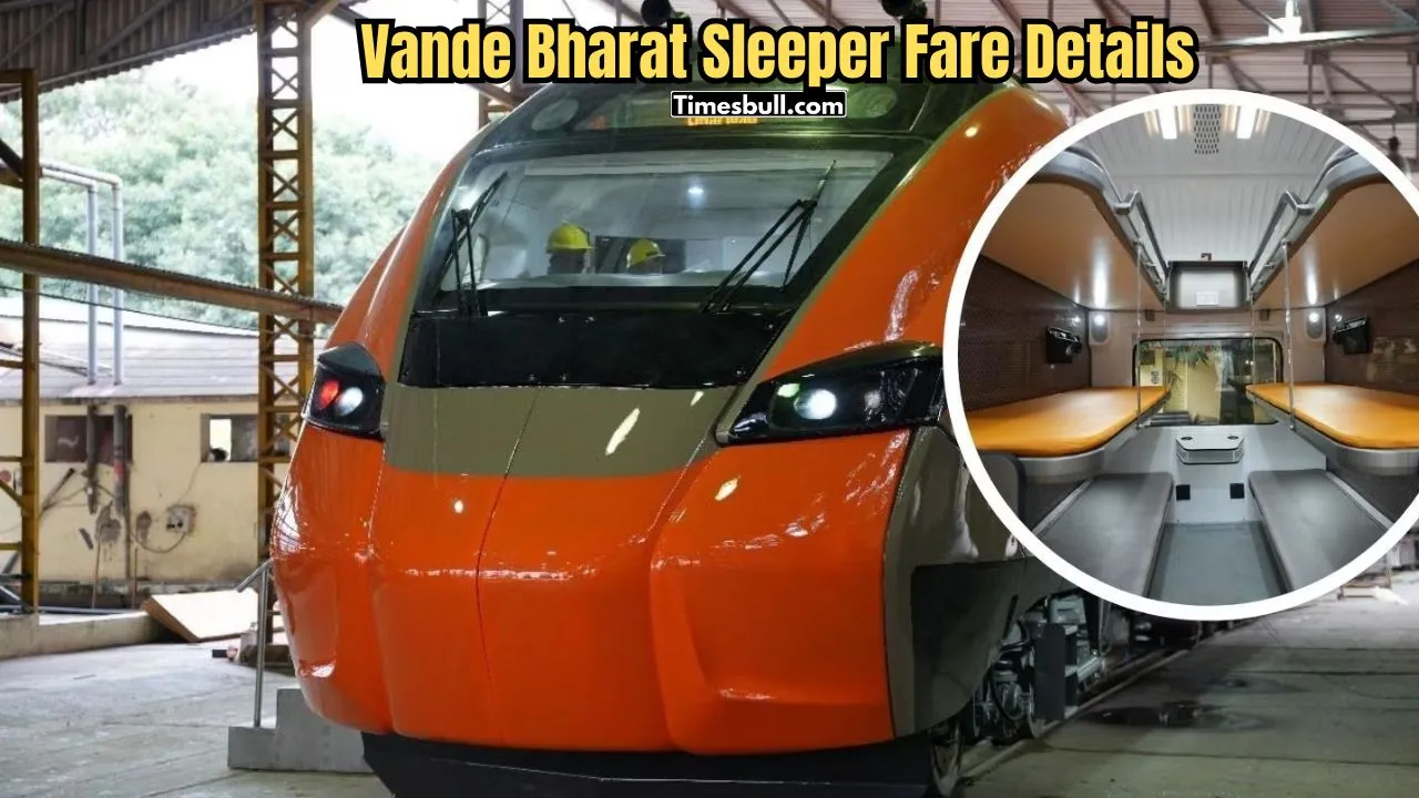 Vande Bharat Sleeper Fare Details