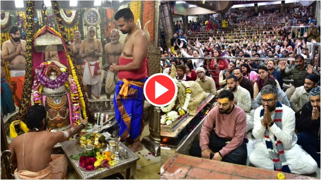 Video – Virat Kohli’s Devotion, Cricketer Visits Temple, Seeks Blessings, Video Goes Viral