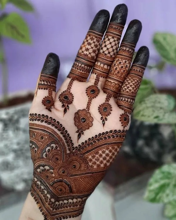 Floral Mehndi Design