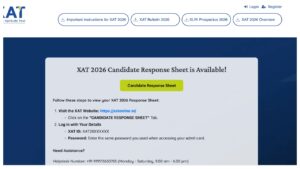 XAT Answer Key 2026 OUT – Direct Link to Download Provisional Answer Key at xatonline.in