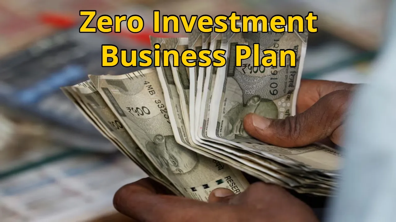 Zero Investment Business Plan
