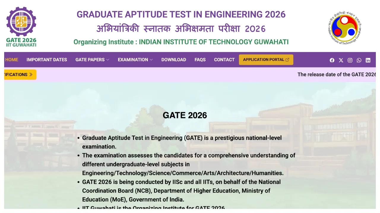 Gate 2026 Admit Card