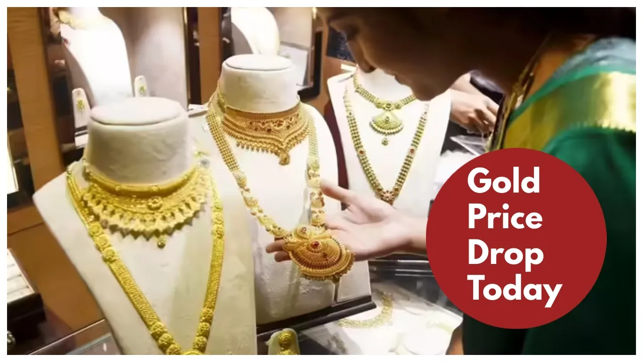 Gold Price Drop Today