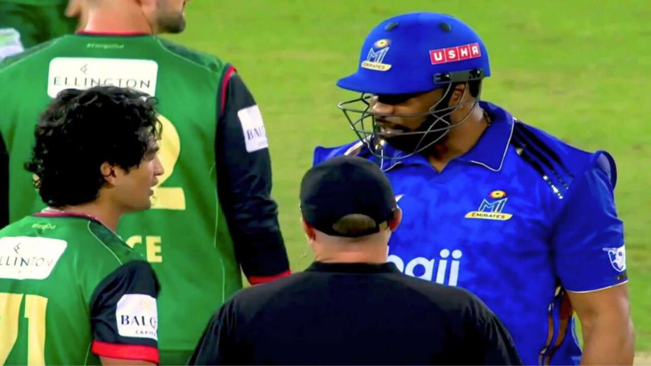 Watch— Intense clash between Kieron...