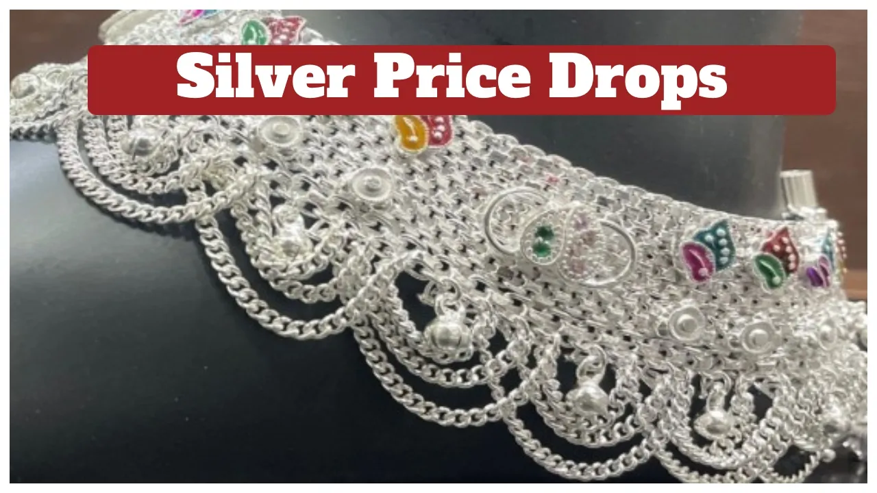 Silver Price Drops