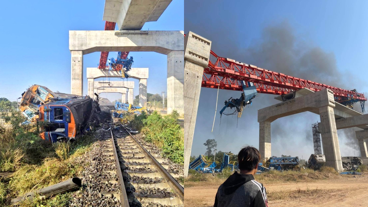 Thailand Train Accident- Atleast 22...