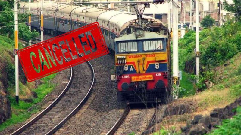Train Cancelled To